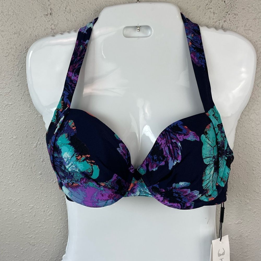 NWT Calvin Klein Bikini Top Size L